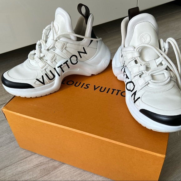 Louis Vuitton Leather Graphic Print 